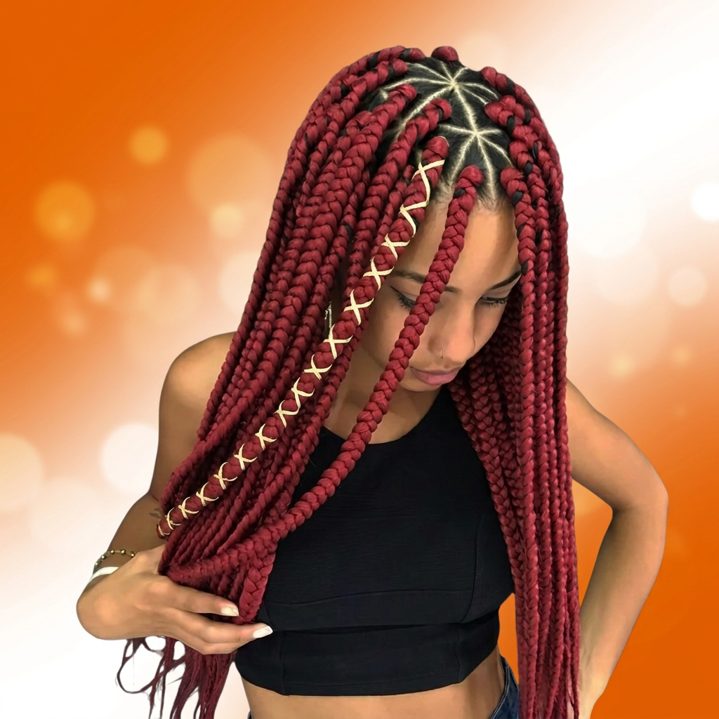 TRIANGLE BRAIDS